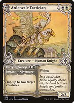Matte Finish Throne of Eldraine Ardenvale Tactician // Dizzying Swoop ( #273 )