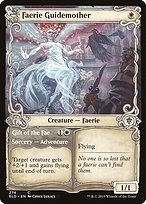 Matte Finish Throne of Eldraine Faerie Guidemother // Gift of the Fae ( #274 )