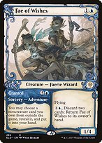 Matte Finish Throne of Eldraine Fae of Wishes // Granted ( #282 )