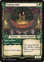 Matte Finish Throne of Eldraine Curious Pair // Treats to Share ( #296 )