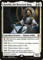 Matte Finish Throne of Eldraine Kenrith, the Returned King ( #303 )