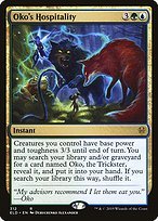 Matte Finish Throne of Eldraine Oko's Hospitality ( #312 )