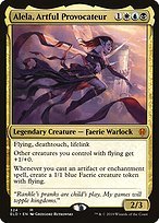 Matte Finish Throne of Eldraine Alela, Artful Provocateur ( #324 )