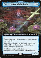 Matte Finish Throne of Eldraine Emry, Lurker of the Loch ( #342 )