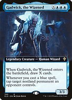 Matte Finish Throne of Eldraine Gadwick, the Wizened ( #344 )