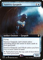 Matte Finish Throne of Eldraine Vantress Gargoyle ( #349 )