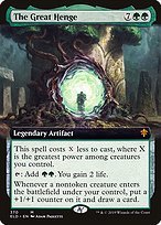 Matte Finish Throne of Eldraine The Great Henge ( #370 )