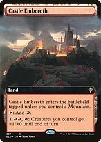 Matte Finish Throne of Eldraine Castle Embereth ( #387 )