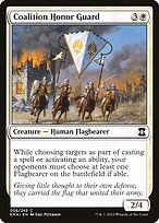 Matte Finish Eternal Masters Coalition Honor Guard ( #6 )