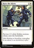 Matte Finish Eternal Masters Raise the Alarm ( #24 )