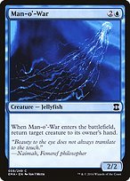 Matte Finish Eternal Masters Man-o'-War ( #59 )