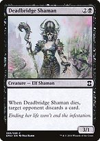 Matte Finish Eternal Masters Deadbridge Shaman ( #85 )