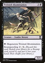 Matte Finish Eternal Masters Twisted Abomination ( #110 )