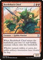 Matte Finish Eternal Masters Beetleback Chief ( #119 )