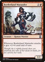 Matte Finish Eternal Masters Borderland Marauder ( #120 )