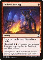 Matte Finish Eternal Masters Faithless Looting ( #128 )