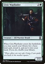 Matte Finish Eternal Masters Civic Wayfinder ( #161 )