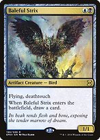 Matte Finish Eternal Masters Baleful Strix ( #196 )