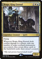 Matte Finish Eternal Masters Brago, King Eternal ( #198 )
