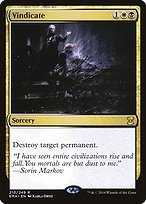 Matte Finish Eternal Masters Vindicate ( #210 )