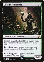 Matte Finish Eternal Masters Deathrite Shaman ( #215 )