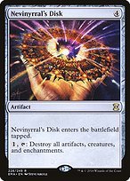 Matte Finish Eternal Masters Nevinyrral's Disk ( #228 )