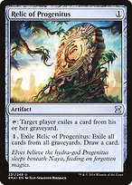 Matte Finish Eternal Masters Relic of Progenitus ( #231 )