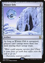 Matte Finish Eternal Masters Winter Orb ( #234 )