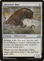 Glossy Finish Eldritch Moon Abundant Maw ( #1 )