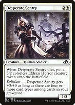 Glossy Finish Eldritch Moon Desperate Sentry ( #21 )