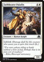 Glossy Finish Eldritch Moon Faithbearer Paladin ( #25 )