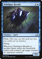 Glossy Finish Eldritch Moon Nebelgast Herald ( #71 )
