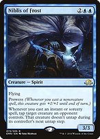 Glossy Finish Eldritch Moon Niblis of Frost ( #72 )