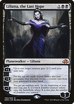 Glossy Finish Eldritch Moon Liliana, the Last Hope ( #93 )