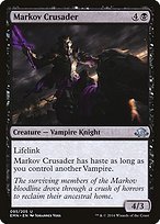 Glossy Finish Eldritch Moon Markov Crusader ( #95 )