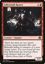 Glossy Finish Eldritch Moon Falkenrath Reaver ( #127 )