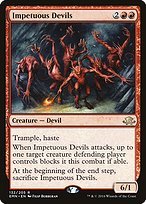 Glossy Finish Eldritch Moon Impetuous Devils ( #132 )