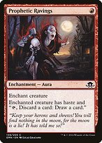 Glossy Finish Eldritch Moon Prophetic Ravings ( #139 )
