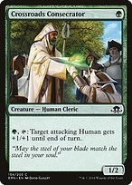 Glossy Finish Eldritch Moon Crossroads Consecrator ( #154 )