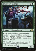 Glossy Finish Eldritch Moon Emrakul's Evangel ( #156 )