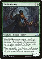 Glossy Finish Eldritch Moon Foul Emissary ( #158 )