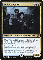 Glossy Finish Eldritch Moon Gisa and Geralf ( #183 )
