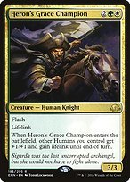 Glossy Finish Eldritch Moon Heron's Grace Champion ( #185 )