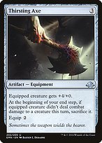 Glossy Finish Eldritch Moon Thirsting Axe ( #202 )