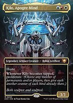 Glossy Finish Edge of Eternities Commander Kilo, Apogee Mind ( #3 )