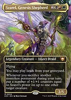 Glossy Finish Edge of Eternities Commander Szarel, Genesis Shepherd ( #4 )