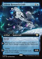 Glossy Finish Edge of Eternities Commander Uthros Research Craft ( #27 )