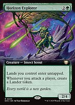 Glossy Finish Edge of Eternities Commander Horizon Explorer ( #35 )