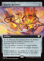 Glossy Finish Edge of Eternities Commander Moxite Refinery ( #37 )