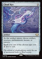 Glossy Finish Edge of Eternities Commander Cloud Key ( #54 )